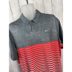 Men's Nike Tiger Woods Collection Golf Polo Shirt Size L
